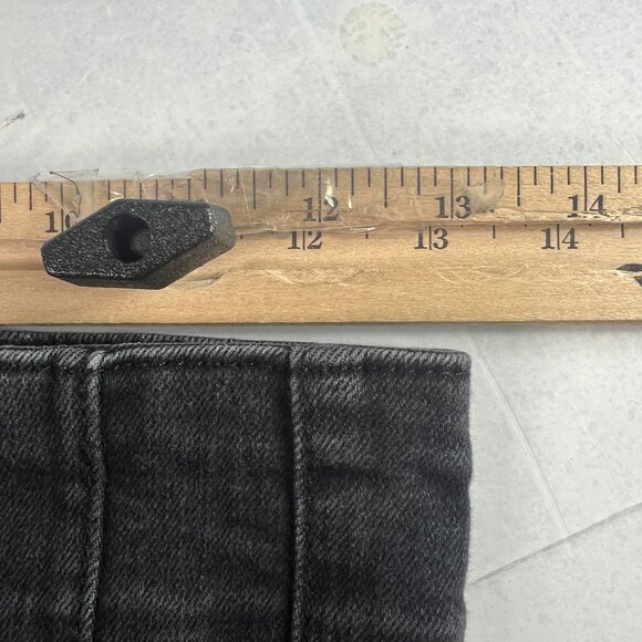 We The Free Jeans Womens 26x31* Jayde High Rise Flare Black Stretch Denim Tag 26 - Picture 16 of 16